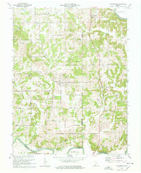 Alfordsville 1978 topographic map thumbnail