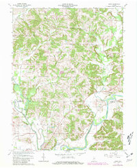 Arney 1966 topographic map thumbnail