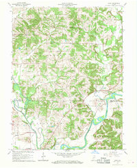 Arney 1966 topographic map preview
