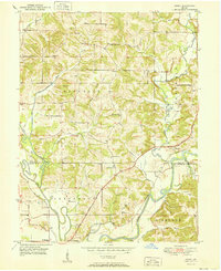 Arney 1950 topographic map preview