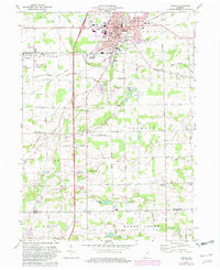 Auburn 1973 topographic map thumbnail
