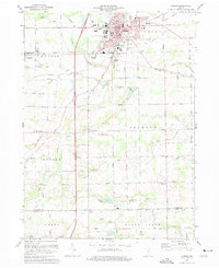Auburn 1973 topographic map thumbnail