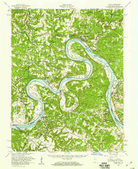 Alton 1950 topographic map thumbnail