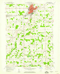 Auburn 1957 topographic map thumbnail