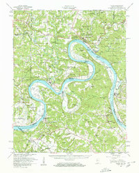 Alton 1950 topographic map thumbnail