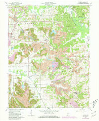 Augusta 1961 topographic map thumbnail