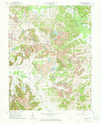 Augusta 1961 topographic map preview