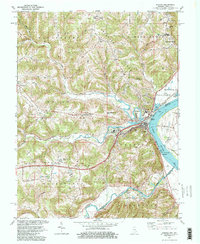 Aurora 1981 topographic map thumbnail