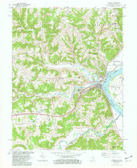 Aurora 1981 topographic map thumbnail