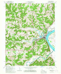 Aurora 1966 topographic map thumbnail