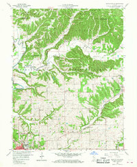 Bartlettsville 1958 topographic map thumbnail