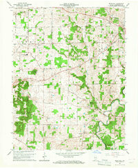 Becks Mill 1966 topographic map thumbnail