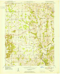 Becks Mill 1950 topographic map thumbnail
