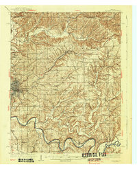 Bedford 1937 topographic map thumbnail