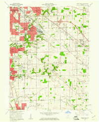 Beech Grove 1959 topographic map thumbnail