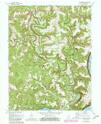 Beechwood 1970 topographic map thumbnail