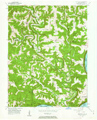 Beechwood 1950 topographic map thumbnail