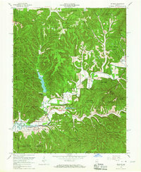 Belmont 1966 topographic map thumbnail
