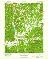 Belmont 1946 topographic map thumbnail