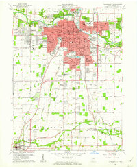 Anderson South 1961 topographic map thumbnail