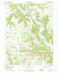 Cedar Grove 1974 topographic map thumbnail