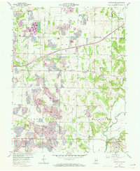 Center Point 1957 topographic map thumbnail