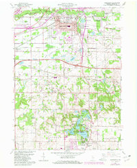 Chesterton 1962 topographic map thumbnail