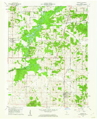 Chrisney 1960 topographic map thumbnail