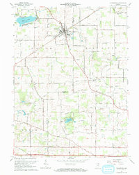 Churubusco 1965 topographic map thumbnail
