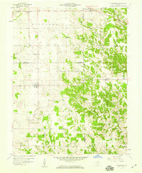 Clarksburg 1958 topographic map thumbnail