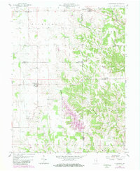 Clarksburg 1958 topographic map thumbnail