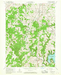 Clear Creek 1965 topographic map thumbnail
