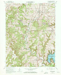 Clear Creek 1965 topographic map thumbnail