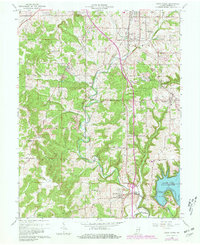 Clear Creek 1965 topographic map thumbnail