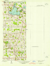 Clear Lake 1940 topographic map thumbnail
