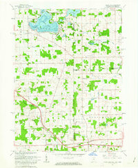 Clear Lake 1961 topographic map thumbnail