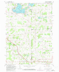 Clear Lake 1961 topographic map thumbnail