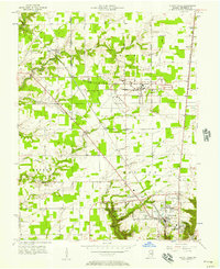 Clifty Falls 1956 topographic map thumbnail