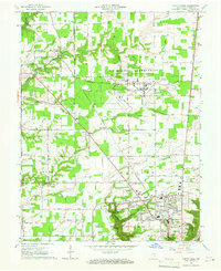 Clifty Falls 1964 topographic map thumbnail