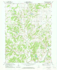 Clinton Falls 1971 topographic map thumbnail