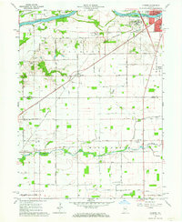 Clymers 1962 topographic map thumbnail