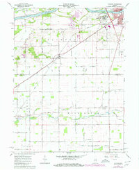 Clymers 1962 topographic map thumbnail