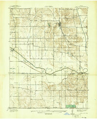 Coal City 1938 topographic map thumbnail