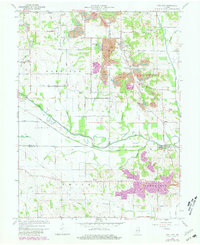 Coal City 1963 topographic map thumbnail