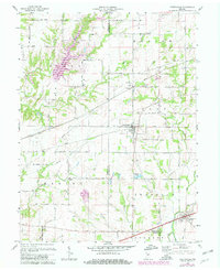 Coatesville 1970 topographic map preview