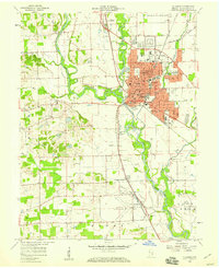 Columbus 1958 topographic map thumbnail