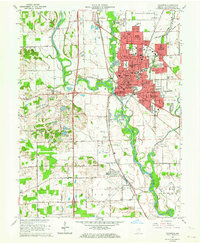 Columbus 1962 topographic map thumbnail