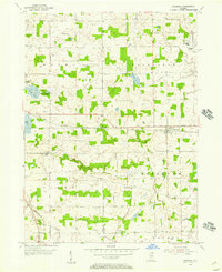 Corunna 1955 topographic map thumbnail