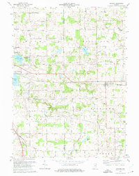 Corunna 1973 topographic map thumbnail
