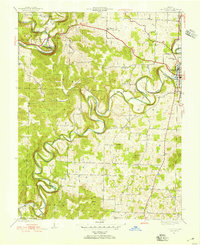 Corydon West 1944 topographic map thumbnail
